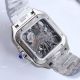 Japan Grade Cartier Santos Skeleton Steel Watch Replica Cartier Bust Down (5)_th.jpg